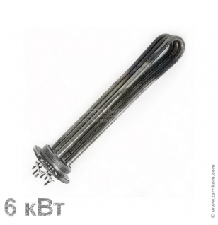 Блок ТЭН 6 кВт ⌀13 мм 2&frac12;" (нерж.)