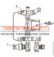 Циркуляционный насос с электронным управлением TECE ES 15-60/130 мм для насосно-смесительного узла