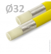 Труба газовая многослойная TECEflex gas (PE-Xc\Al\PE) в штангах l-5 м