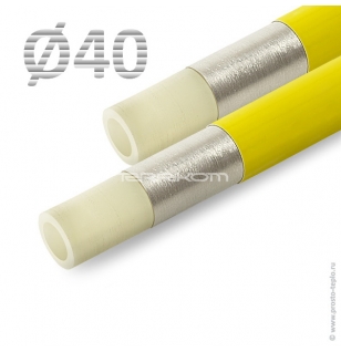 Труба газовая многослойная TECEflex gas (PE-XcAlPE) в штангах l-5 м