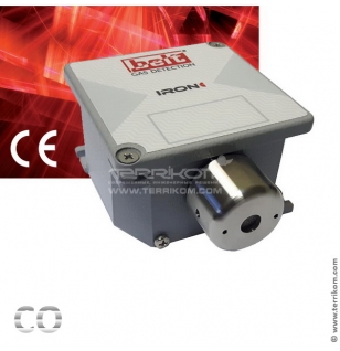 Датчик IRON/CAL со сменным сенсором IRON/CA3S на угарный газ (СО), цифровой RS485 и линейный 4-20 мА выходы, 10-30 В