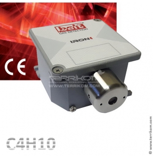 Датчик IRON/CAL со сменным сенсором IRON/CA7 на бутан (С4Н10), цифровой RS485 и линейный 4-20 мА выходы, 10-30 В