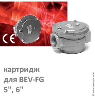 Картридж для фильтров BEV-FG размера 5", 6"