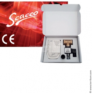 Газоанализатор на метан (CH4) Scacco B10-SC01 + клапан электромагнитный BEV-420RM (DN15)